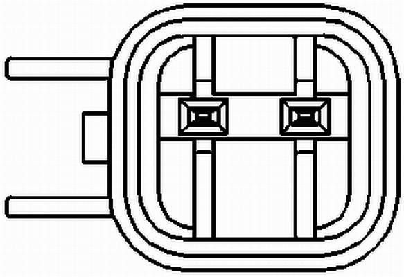 Capteur ABS HELLA 6PU 012 039-961 Capteur ABS HELLA 6PU 012 039-961