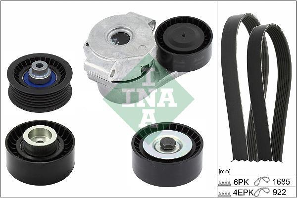 Kit de courroie d'accessoire Schaeffler INA ref. 529 0526 10