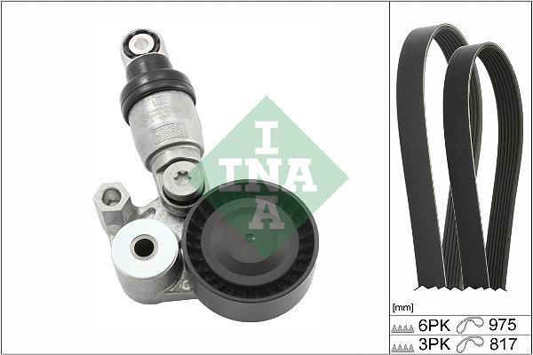 Kit de courroie d'accessoire Schaeffler INA ref. 529 0540 10