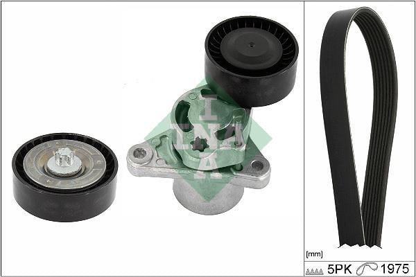 Kit de courroie d'accessoire Schaeffler INA ref. 529 0545 10