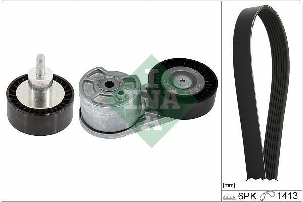 Kit de courroie d'accessoire Schaeffler INA ref. 529 0550 10