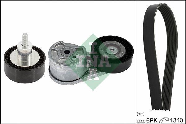 Kit de courroie d'accessoire Schaeffler INA ref. 529 0551 10
