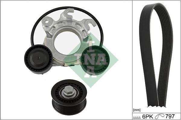 Kit de courroie d'accessoire Schaeffler INA ref. 529 0552 10