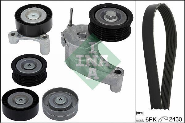 Kit de courroie d'accessoire Schaeffler INA ref. 529 0554 10