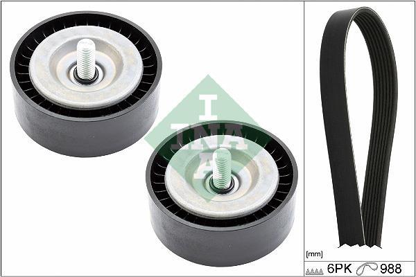 Kit de courroie d'accessoire Schaeffler INA ref. 529 0558 10