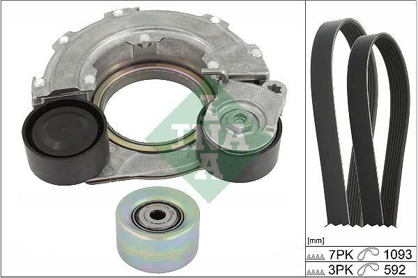 Kit de courroie d'accessoire Schaeffler INA ref. 529 0561 10
