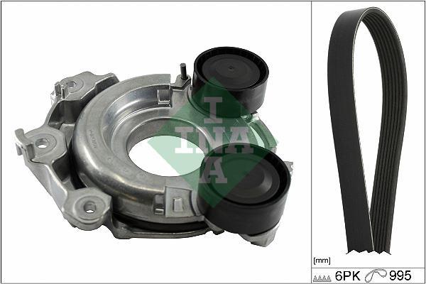 Kit de courroie d'accessoire Schaeffler INA ref. 529 0563 10