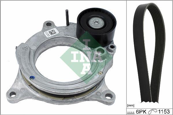 Kit de courroie d'accessoire Schaeffler INA ref. 529 0566 10