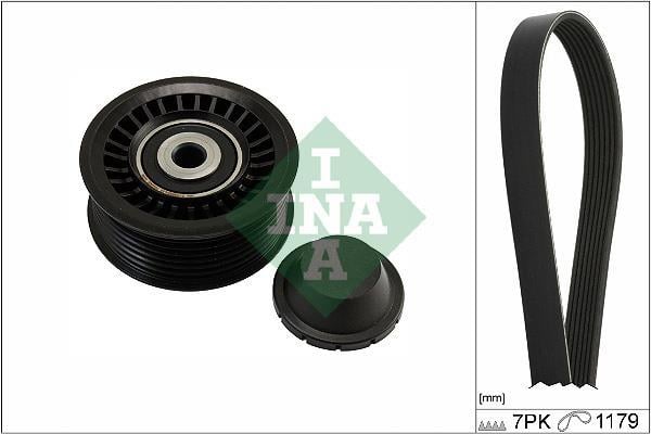 Kit de courroie d'accessoire (Courroie d’alternateur) Schaeffler INA ref. 529 0585 10