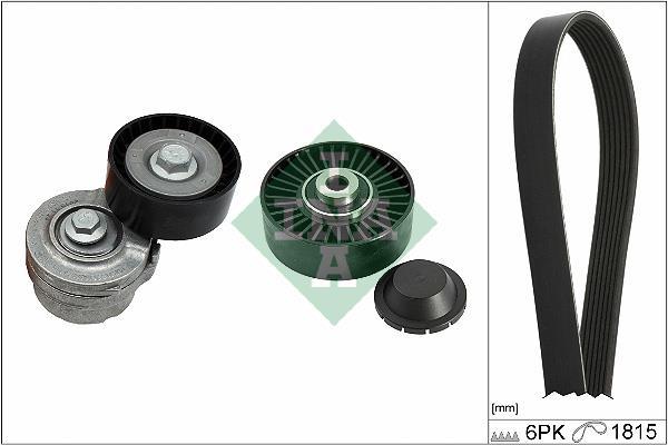 Kit de courroie d'accessoire Schaeffler INA ref. 529 0593 10