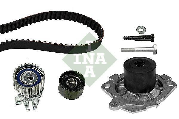 Pompe à eau + kit de courroie de distribution (Kit courroie de distribution) Schaeffler INA ref. 530 0433 30