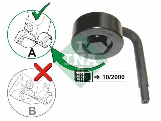 Galet tendeur de courroie d'accessoire Schaeffler INA 531 0789 10