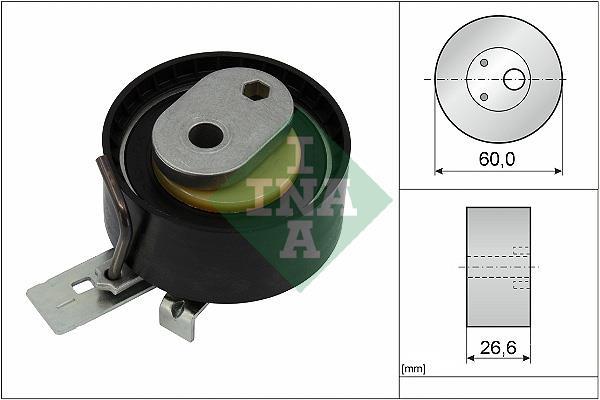 Polea tensora, correa distribución Schaeffler INA ref. 531 0938 10
