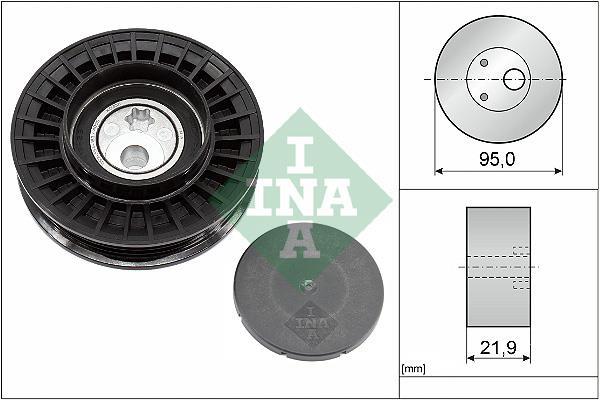 Galet tendeur de courroie d'accessoire Schaeffler INA 531 0963 10