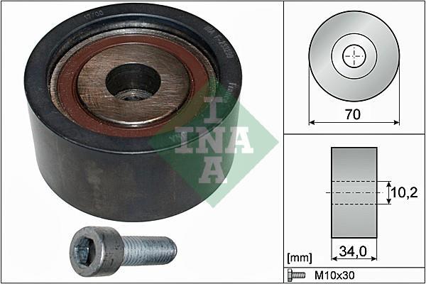 Polea inversión/guía, correa distribución Schaeffler INA ref. 532 0189 10