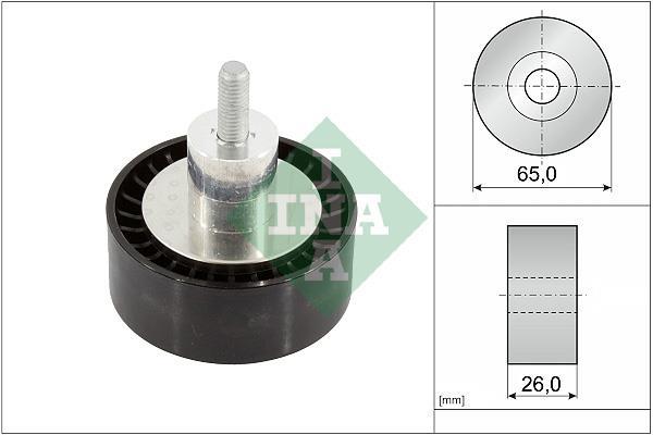 Polea inversión/guía, correa auxiliar servicios Schaeffler INA ref. 532 0908 10