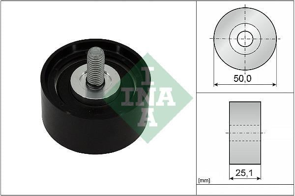 Galet enrouleur de courroie de distribution Schaeffler INA 532 0927 10