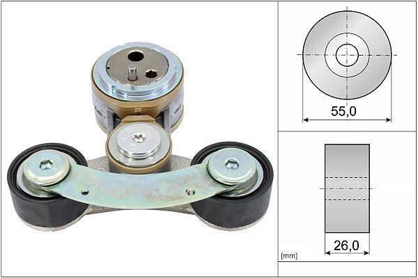 Tensor de correia trapezoidal estriada Schaeffler INA ref. 534 0826 10
