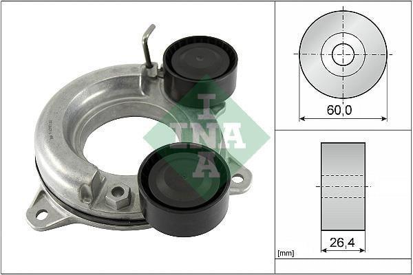 Tensor de correa, correa poli V Schaeffler INA ref. 534 0854 10