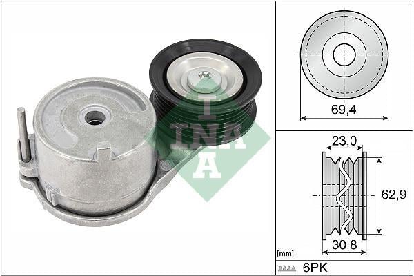 Tensor de correa, correa poli V Schaeffler INA ref. 534 0915 10