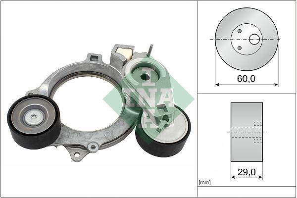 Tensor de correa, correa poli V Schaeffler INA ref. 534 0935 10