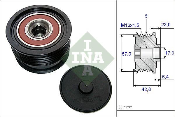 Rueda libre alternador Schaeffler INA ref. 535 0190 10