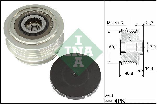 Rueda libre alternador Schaeffler INA 535 0371 10