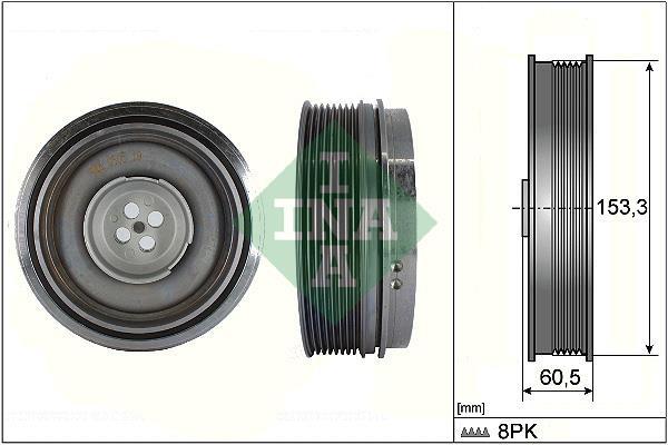 Polea, cigüeñal Schaeffler INA ref. 544 0505 10