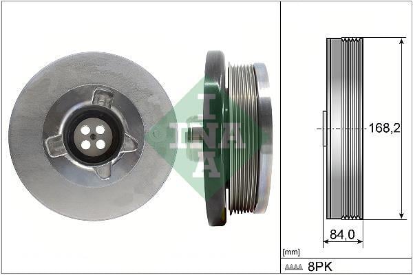 Polea, cigüeñal Schaeffler INA ref. 544 0508 10