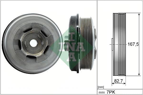 Polea, cigüeñal Schaeffler INA ref. 544 0601 10