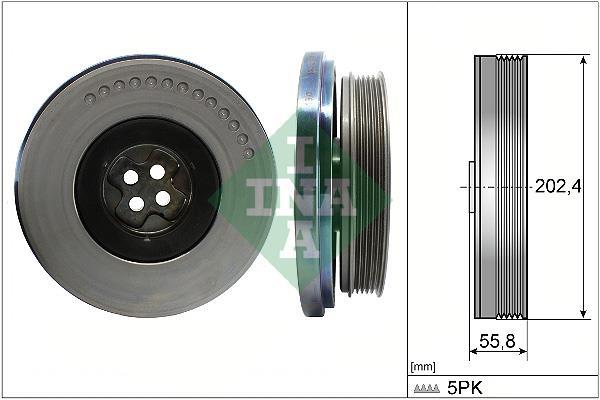 Polea, cigüeñal Schaeffler INA ref. 544 0603 10