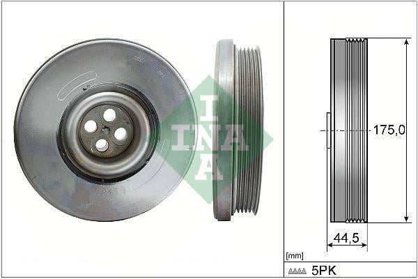 Polea, cigüeñal Schaeffler INA ref. 544 0604 10