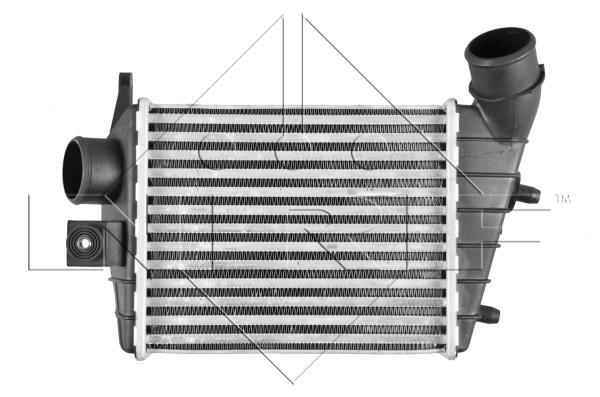 Radiador de admisión, intercooler NRF B.V. ref. 30123