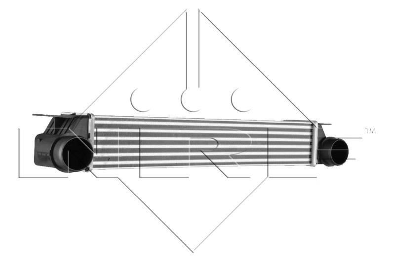 Radiador de admisión, intercooler NRF B.V. ref. 30129