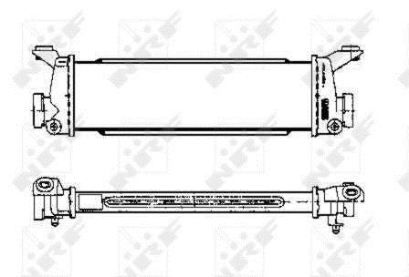 Radiador de admisión, intercooler NRF B.V. ref. 30151