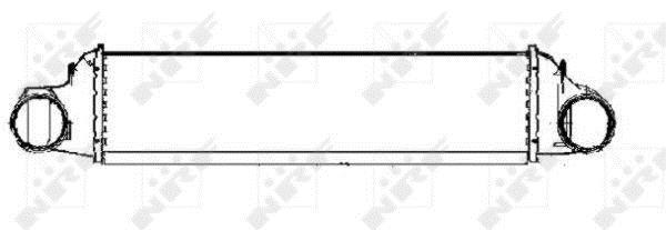 Radiador de admisión, intercooler NRF B.V. ref. 30165