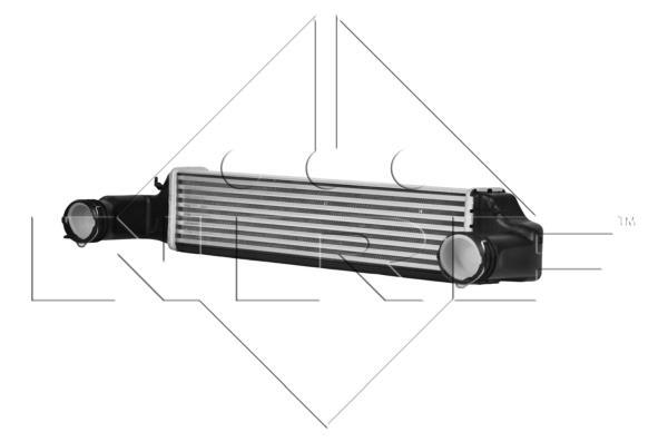 Radiador de admisión, intercooler NRF B.V. ref. 30165