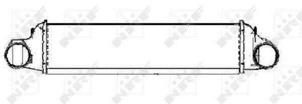 Radiador de admisión, intercooler NRF B.V. ref. 30165