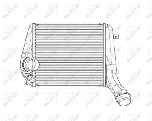 Radiador de admisión, intercooler NRF B.V. ref. 30184