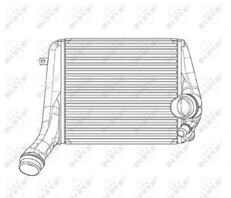 Intercooler, échangeur (Refroidisseur d'air) NRF B.V. ref. 30185