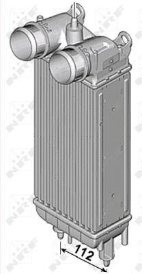 Intercooler, échangeur (Refroidisseur d'air) NRF B.V. ref. 30282
