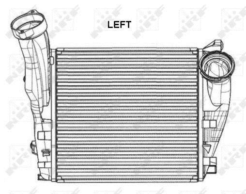 Radiador de admisión, intercooler NRF B.V. ref. 30286