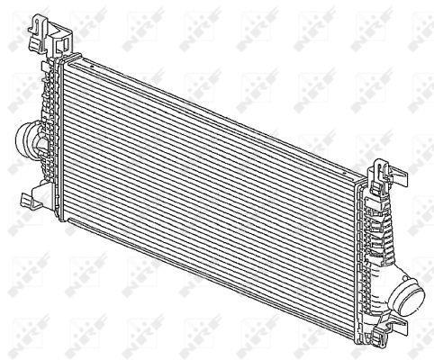 Intercooler, échangeur (Refroidisseur d'air) NRF B.V. ref. 30318