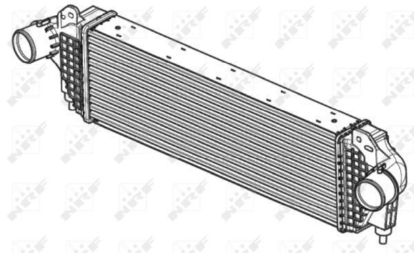 Intercooler, échangeur (Refroidisseur d'air) NRF B.V. ref. 30343