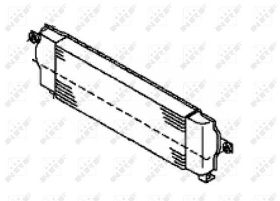 Radiador de admisión, intercooler NRF B.V. ref. 30363