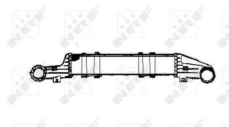 Radiador de admisión, intercooler NRF B.V. ref. 30421