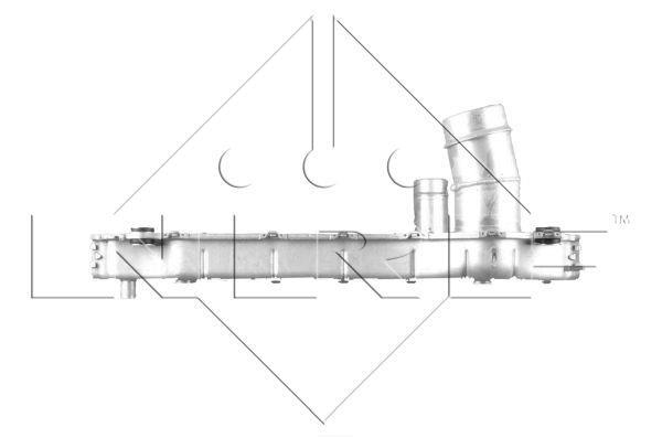Radiador de admisión, intercooler NRF B.V. ref. 30784