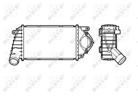 Radiador de admisión, intercooler NRF B.V. ref. 30849