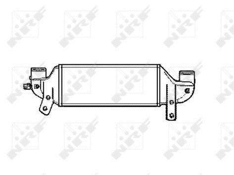 Radiador de admisión, intercooler NRF B.V. ref. 30863