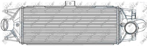 Radiador de admisión, intercooler NRF B.V. ref. 30923